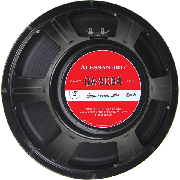 Main product image for Eminence GA-SC64 George Alessandro Signature 12" Gui 290-898